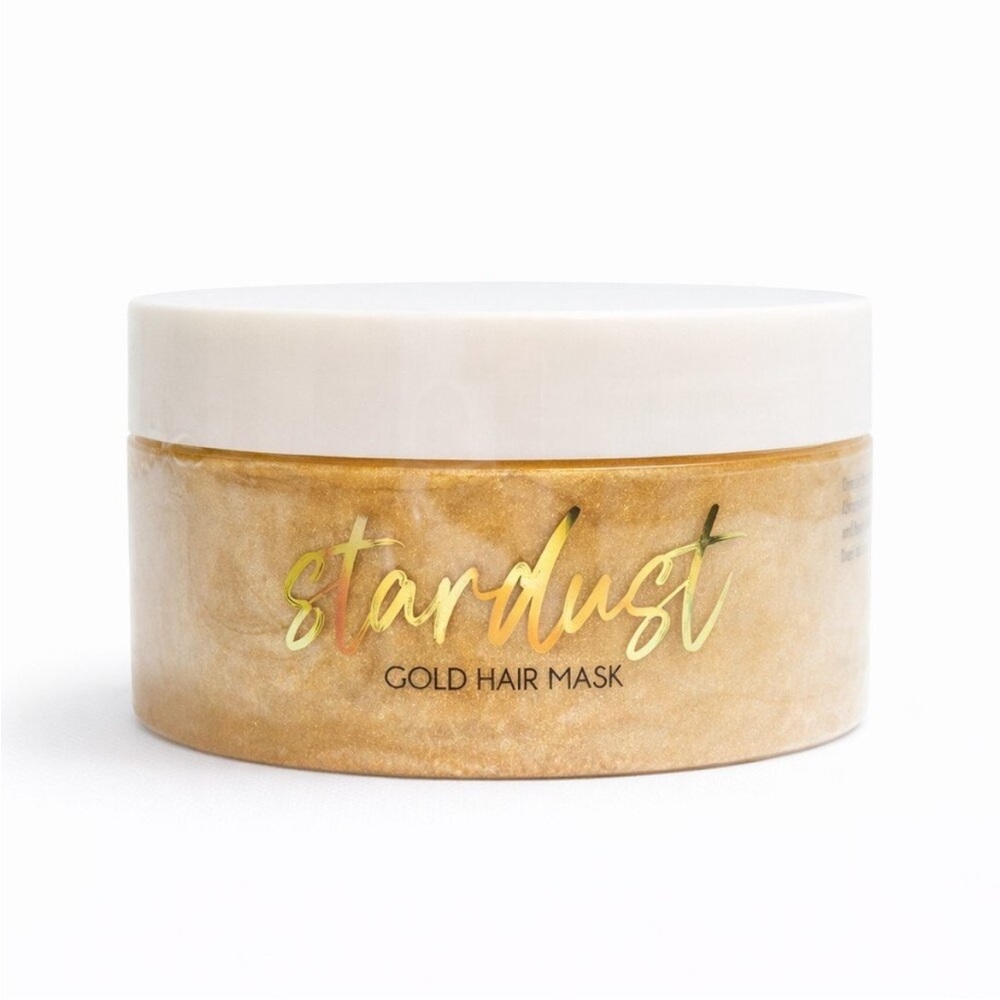 LeChic Stardust gold hair mask. Moisturizes, smooths, and strengthens New sealed